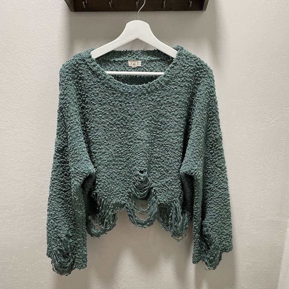 Vintage distressed sweater
